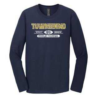 WTT Unisex Long Sleeve - Navy Product Image